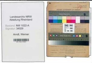 Entnazifizierung Werner Arndt , geb. 00.00.1913 (Ingenieur)