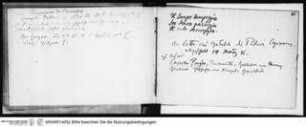 Skizzenbuch Latium, Rom, Textseite