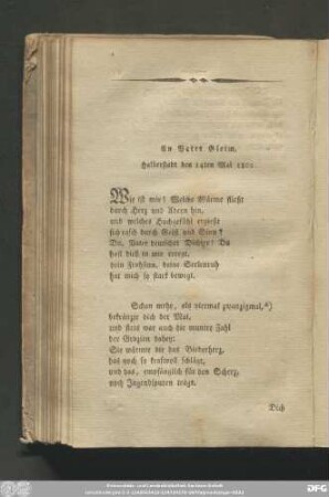 [6.] An Vater Gleim. Halberstadt den 14ten Mai 1802.