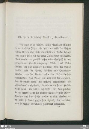 Eberhard Friedrich Walcker, Orgelbauer