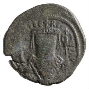 Münze, Follis, 601 / 602
