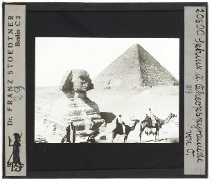 Gizeh, Cheops-Pyramide,Gizeh, Große Sphinx von Gizeh