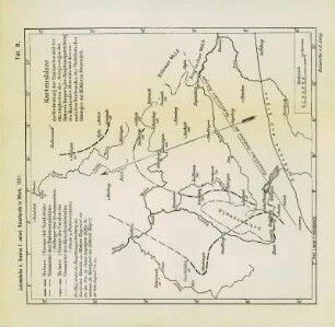 Tafel II: Kartenskizze
