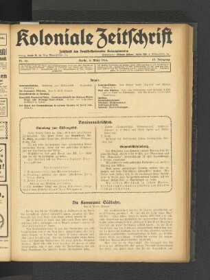 Die kameruner Südbahn.