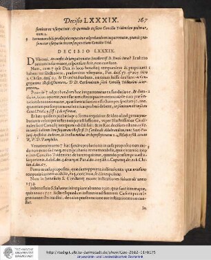 Decisio LXXXIX
