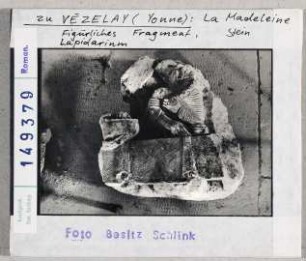Vézelay, Basilika Sainte Madeleine: Figurenfragment, Lapidarium