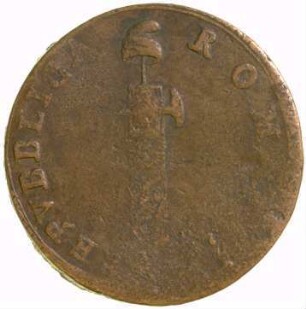 Münze, 2 Baiocchi, 1798
