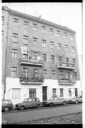 Kleinbildnegativ: Fidicinstraße, 1982