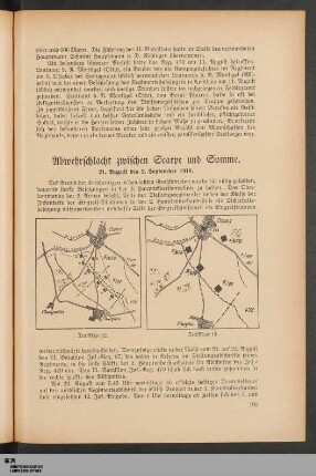 Abwehrschlacht zwischen Scarpe und Somme, 21. August bis 2. September 1918