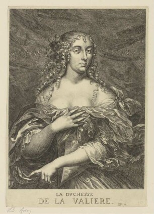 Porträt der Louise de la Vallière