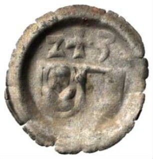 Fundmünze, Hohlpfennig, 1523
