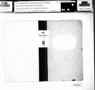 Kriegsstammrolle der 7. Württembergischen Landwehrdivision