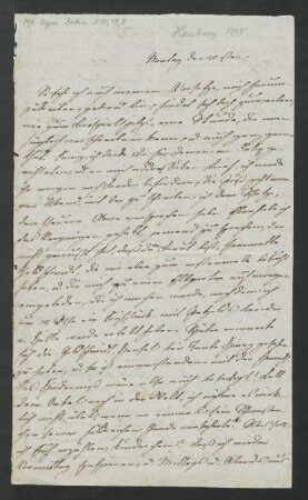 Brief an Fanny Hensel : 20.04.1829