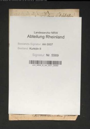 Verweigerung des Bürgerrechts zu Adenau an Jakob Imhahn