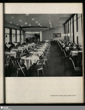 Café Roter Turm, Karl-Marx-Stadt