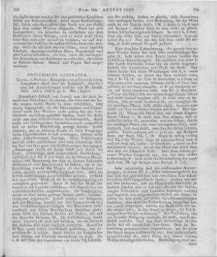 Xenophon: Buch über die Reisekunst. Übersetzt v. F. Jacobs. Gotha: Perthes 1825