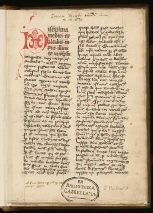[Nicolaus de Gorra: Commentarius in Lucam]