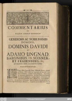 Commentarius In Regum Librum Secundum.