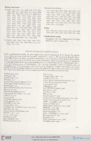 Epigraphische Kürzungen