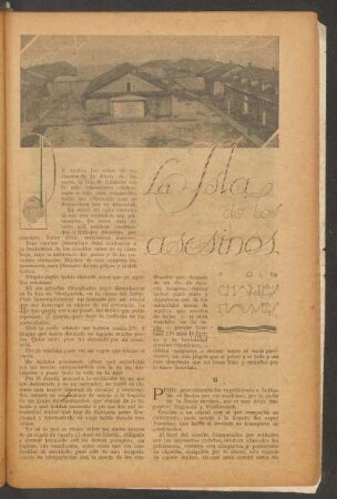 La isla de los asesinos.