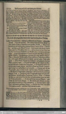 Die Predigten über den sechs und sechtzigsten Psalm