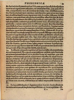 Disputatio Theologica De Supernaturali Hominis Beatitudine, Eique Connexis