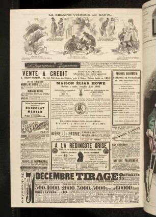 La semaine comique, par Hadol