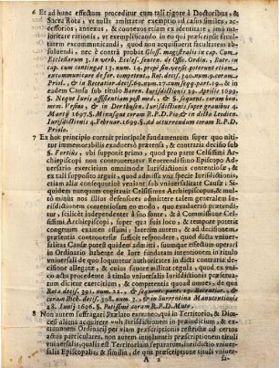 R. P. D. Scotto Salisburgen., seu Chiemen. Testimonialium : Pro Celsissimo, & Reuerendiss. D. Archiepiscopo, & Principe Salisburgen. Contra Illustriss. ac Reuerendiss. D. Episcopum Chiemen. Restrictus Iuris