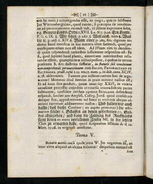 12-16, Thema V - VII