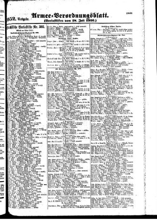 1052.Ausgabe. Dienstag, 18. Juli 1916