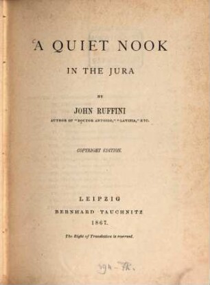 A quiet nook in the Jura