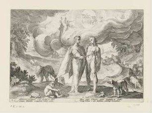 Prometheus, Blatt 2 der Folge "Ovids Metamorphosen Buch I"