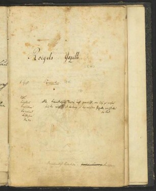Gazette du Roi 1846