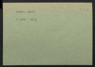 Reder, Adolf