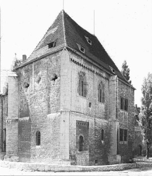 Freyburg (Unstrut), Schloss Neuenburg, Doppelkapelle, äußeres: Gesamtansicht