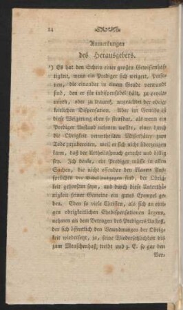 Anmerkungen des Herausgebers.
