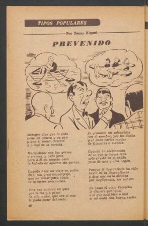 Prevenido : Tipos populares