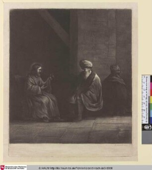 [Christus bei Nikodemus]