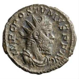 Münze, Antoninian, 259 - 268 n. Chr.