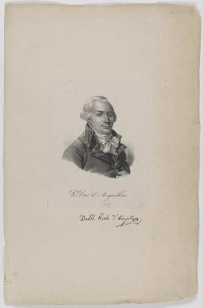 Bildnis des Armand Emmanuel d'Aiguillon