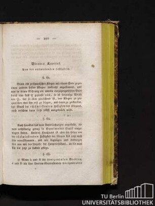 Viertes Kapitel. Von der rückwirkenden Festigkeit.
