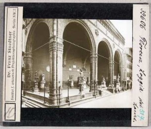 Florenz: Loggia dei Lanzi (Stoedtner-Nr. 39606)