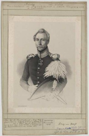 Bildnis des Rudolph von Gotsch