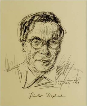 Portrait von Günter Raphael (1903-1960)