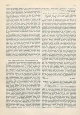 353-354 Zur österreichischen Kirchengeschichte