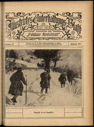 Ausgabe vom Sonntag, den 21. März 1915.