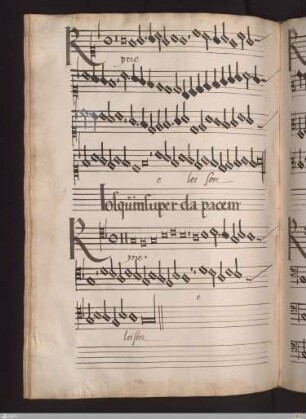 Josquin [Desprez] : Missa super da pacem
