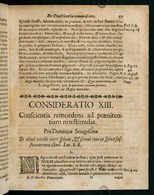 97-104, Consideratio XIII.
