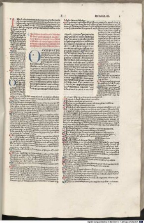 Corpus iuris civilis. Authenticum; Codex. Liber 10-12 : mit der Glossa ordinaria von Accursius Florentinus