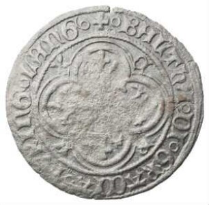 Fundmünze, Fürstengroschen (12 meißnische Pfennige), 1395 - 1405